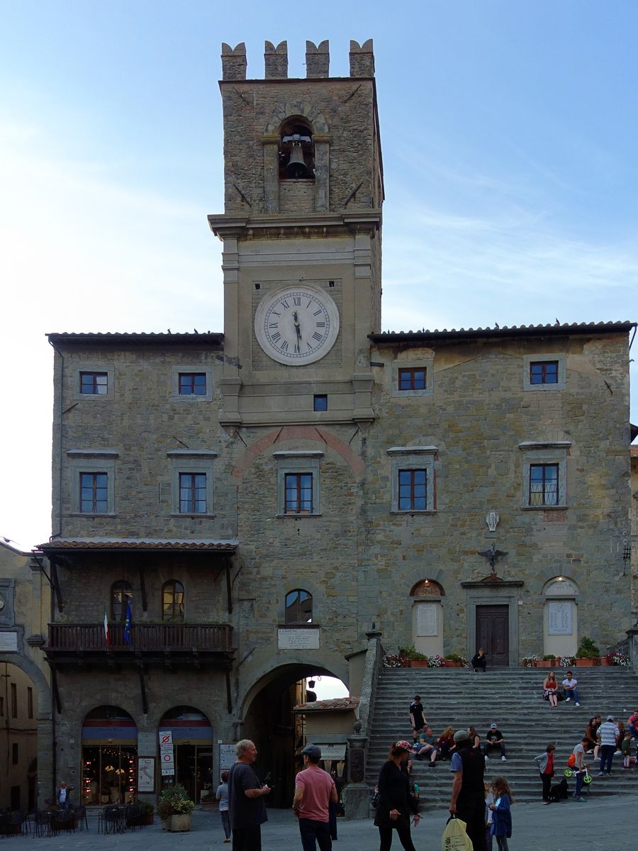 Il Palazzo Comunale di Cortona
